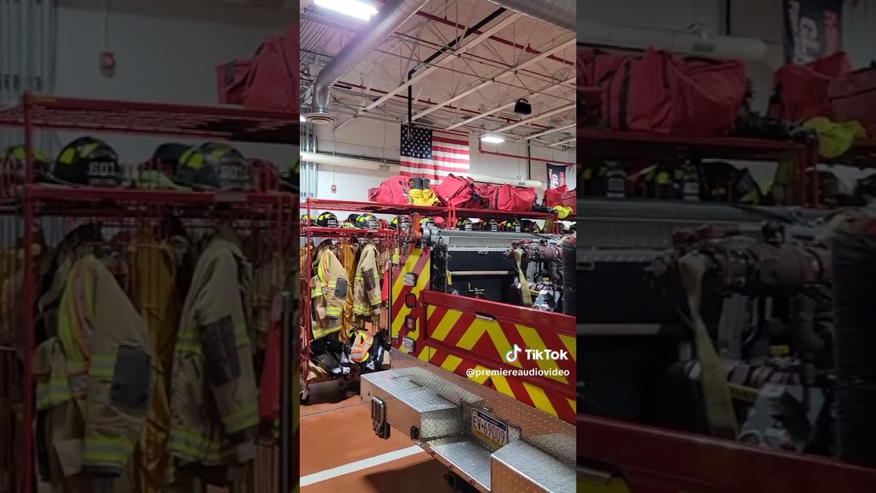 Distributed audio system for firehall / event space