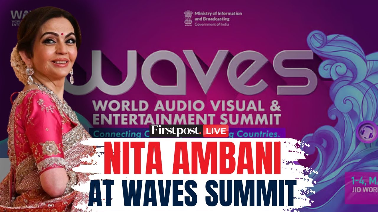 Nita Ambani at WAVES Summit LIVE: Nita Ambani Delivers Keynote Address at WAVES Summit 2025 | N18L