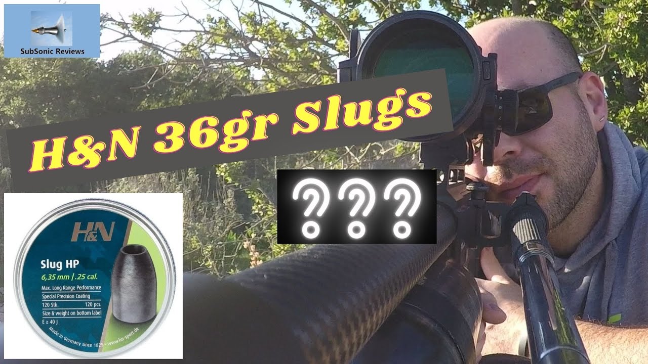 Testing the H&N 36gr Slugs with the .25cal FX Impact MKII