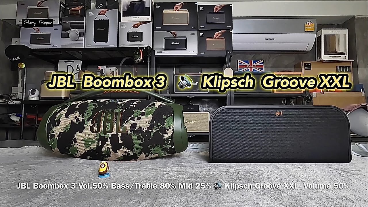 JBL Boombox 3 vs Klipsch Groove XXL