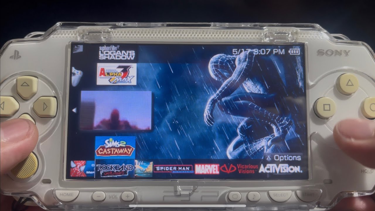 PSP PHAT 1004 Ceramic White (Game Showcase #3)