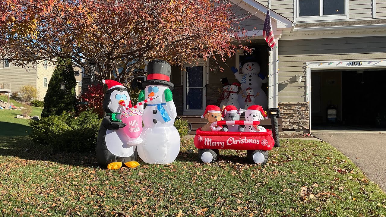 Our Christmas 2024 house display