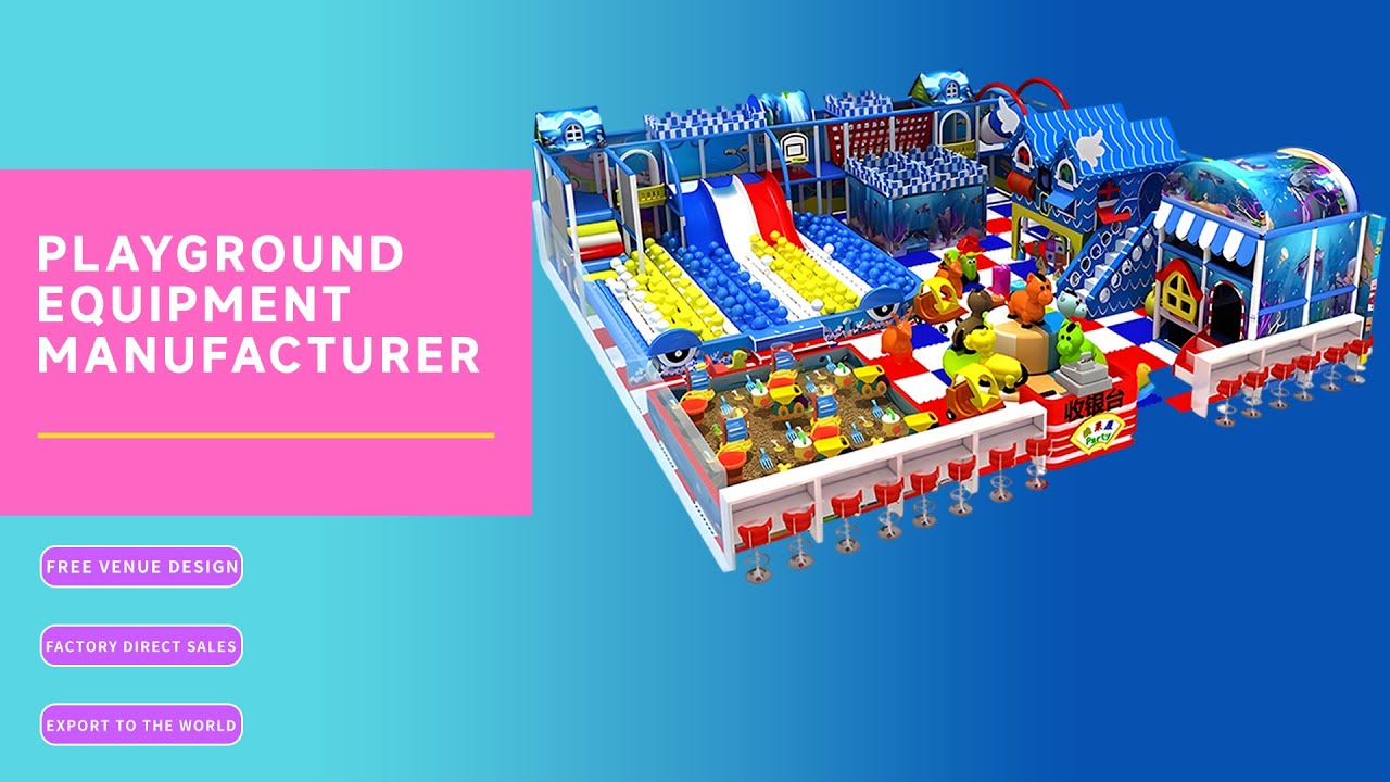 Commercial Kids Ocean Theme Interactive Floor Projection Soft Play Equipment Indoor Playground