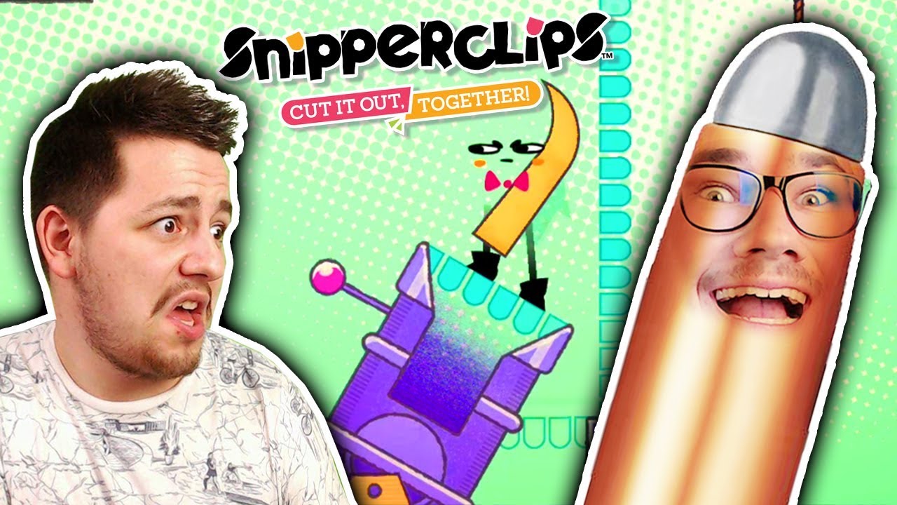 CZŁOWIEK - POCISK! - Snipperclips | CZOKLET i ZIO