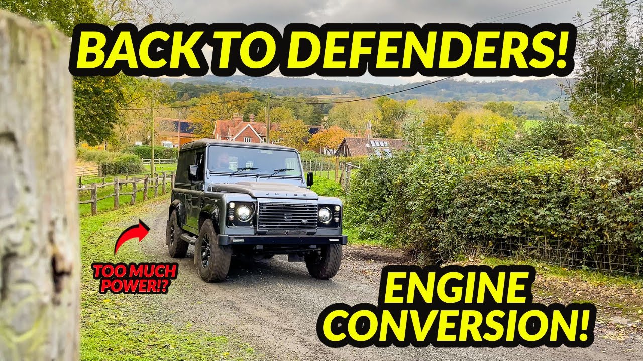 СТРОИМ DEFENDER НА БМВ!