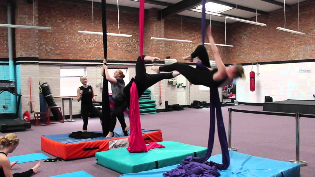 Aerial silks conditioning