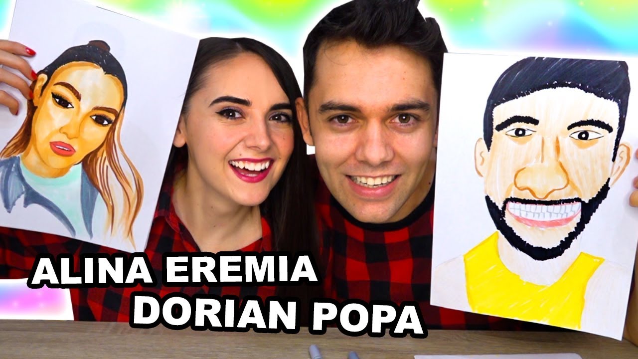 DESENĂM VEDETE! DORIAN POPA ȘI ALINA EREMIA