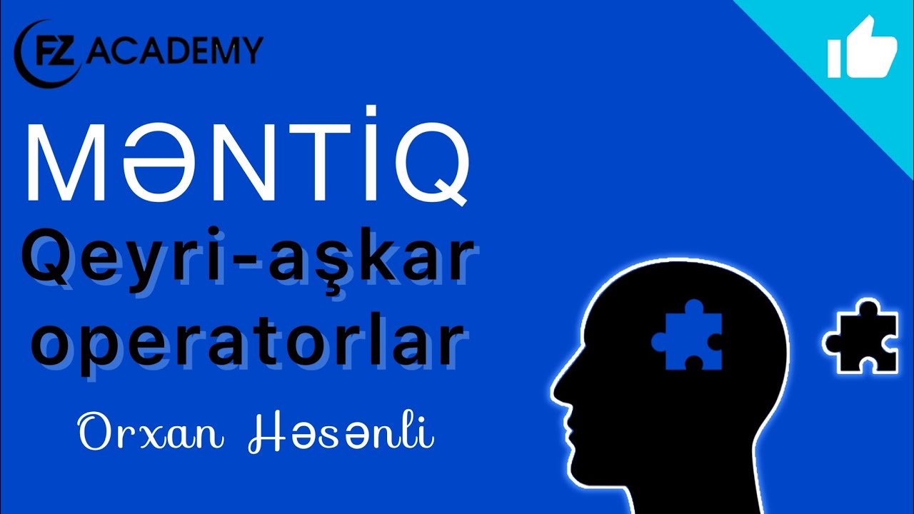 15 Qeyri-aşkar operator sualı (MÜTLƏQ İZLƏYİN, İZLƏTDİRİN) | Orxan Həsənli