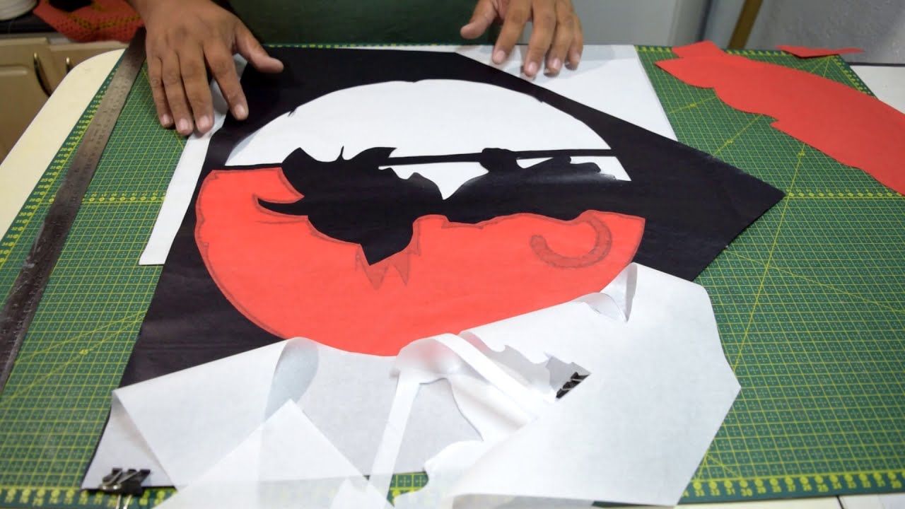 ✂️ Como Fazer Pipa Vazada Simples do Goku | Escola de Pipeiros