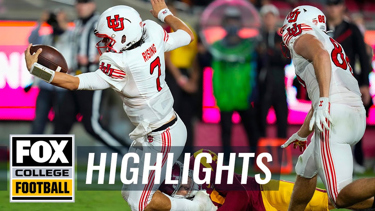 Cameron Rising's 306-yard, four total TD performance leads Utah to 42-26 win over USC | CFB ON FOX