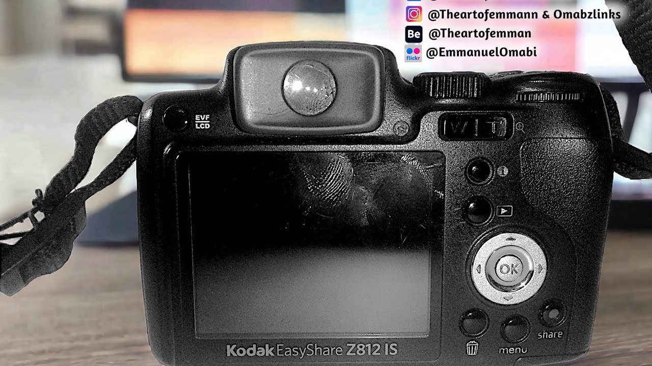 KODAK EASYSHARE  Z812is Review & Functions | Part 2 BASIC TUTORIAL#kodak#camera#videography#2024