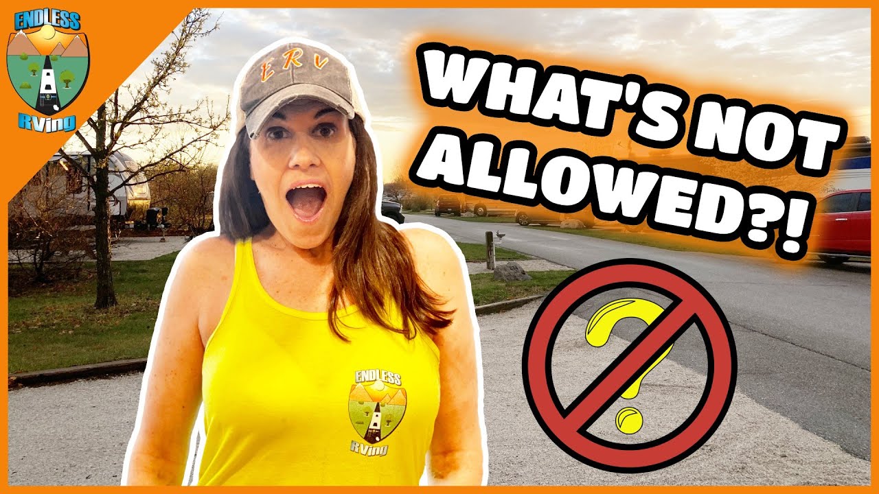 UNBELIEVABLE RV Campground Rules & What Makes You A CAMPING JERK!