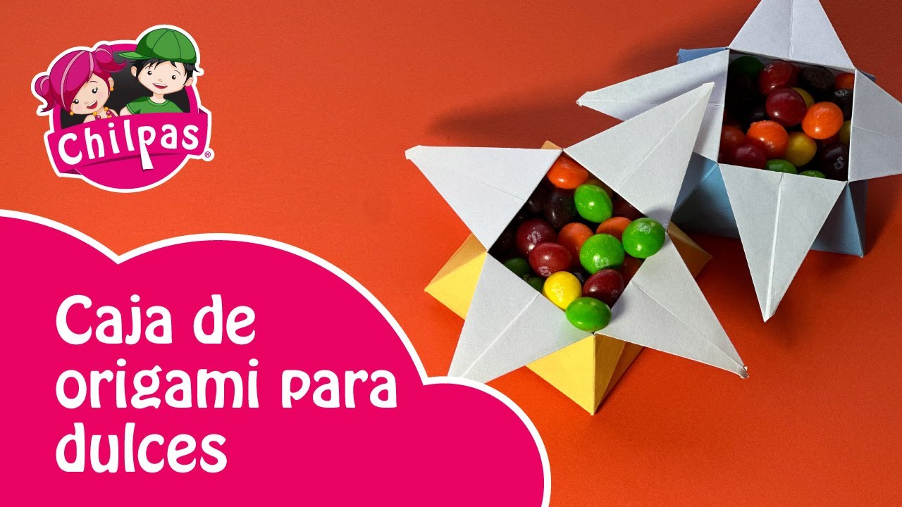 Cajita de origami para dulces