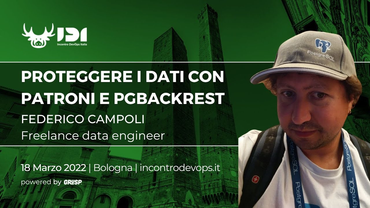 Protecting your data with Patroni and pgBackRest | Federico Campoli | #IDI22
