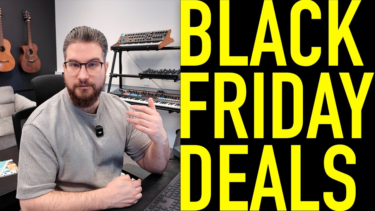 Die besten Black Friday Deals für Musikproduzenten - unsere Empfehlungen