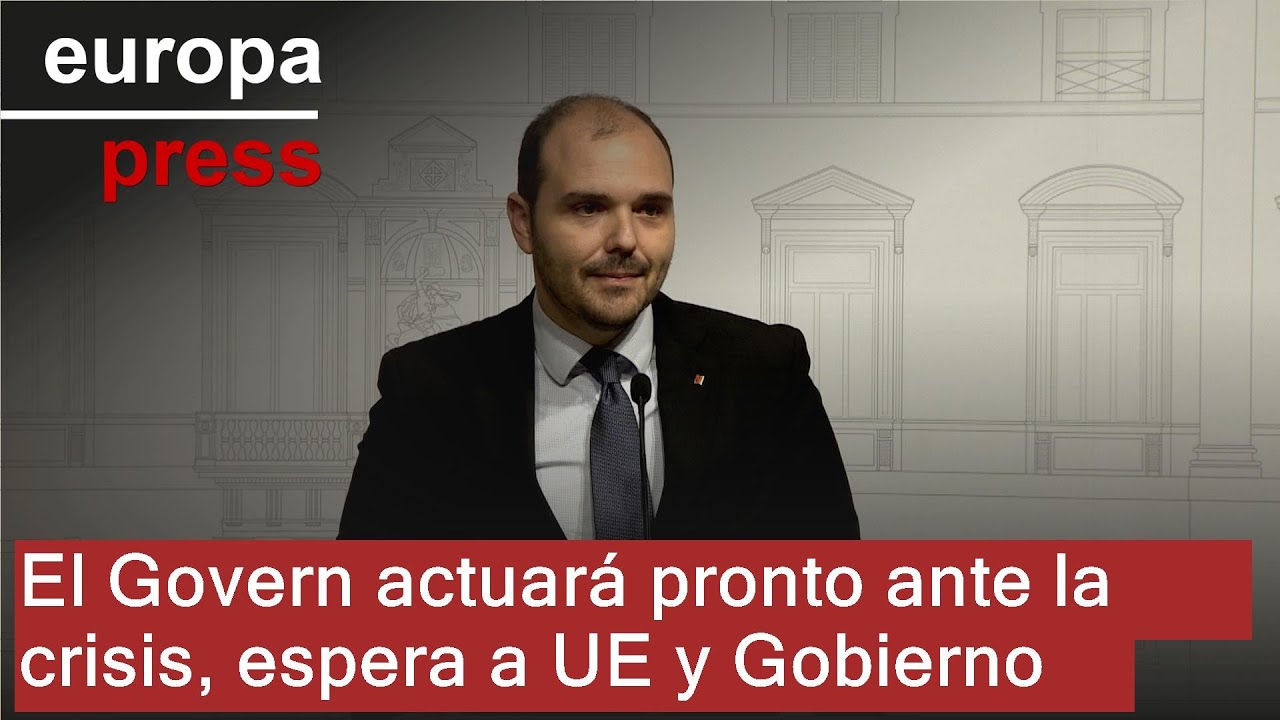 El Govern tomará medidas ante la crisis 