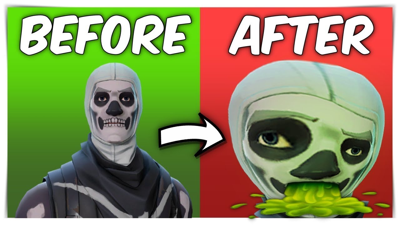 *OG* SKULL TROOPER vs *NEW* SKULL TROOPER (Fortnite Battle Royale)