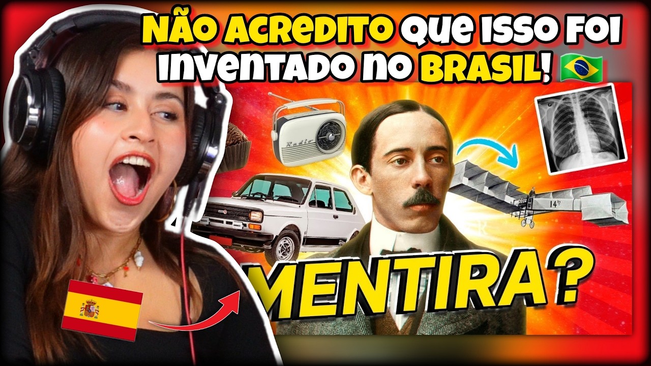 GRINGOS REAGEM A 7 TECNOLOGIAS CRIADAS POR BRASILEIROS