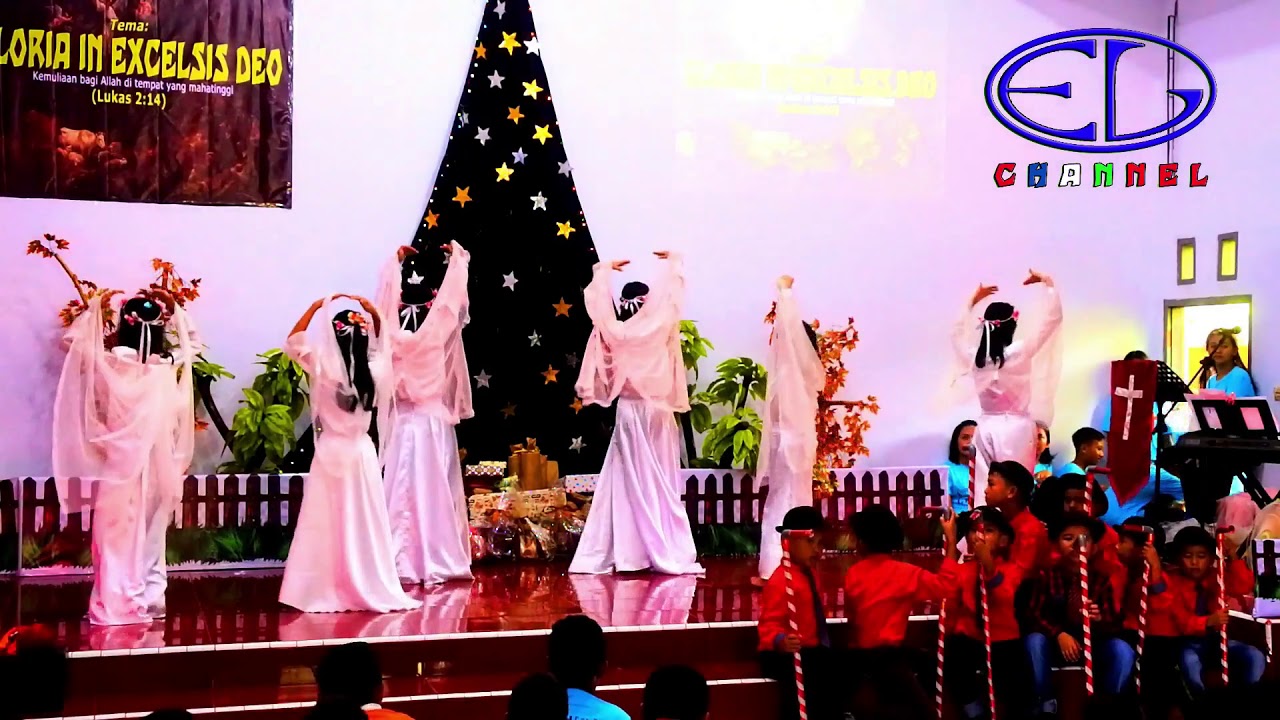 Tarian Natal Malaikat GKI Pos PI Mangkutana