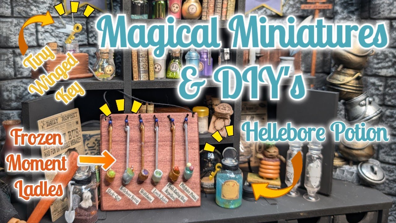 Let's Make Miniverse Harry Potter Remixes and a Miniature Potion!