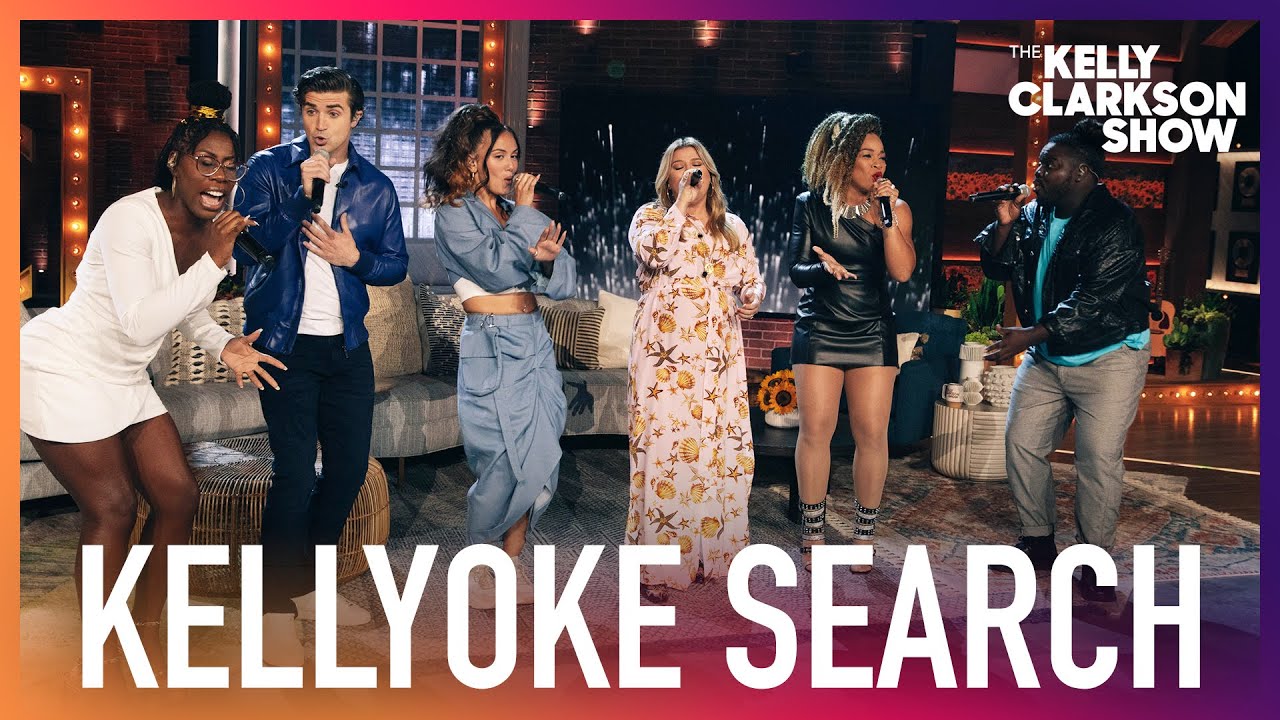 Kelly Clarkson Performs 'With A Little Help From My Friends' Alongside #KellyokeSearch Vocalists