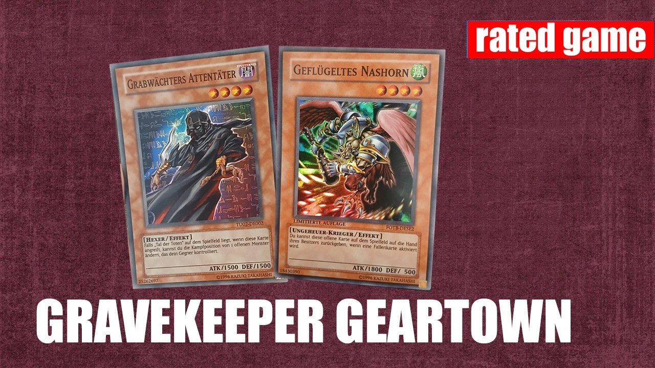 Another GRAVEKEEPER GEARTOWN banger with spice! vs BLACKWINGS yugioh edison replay