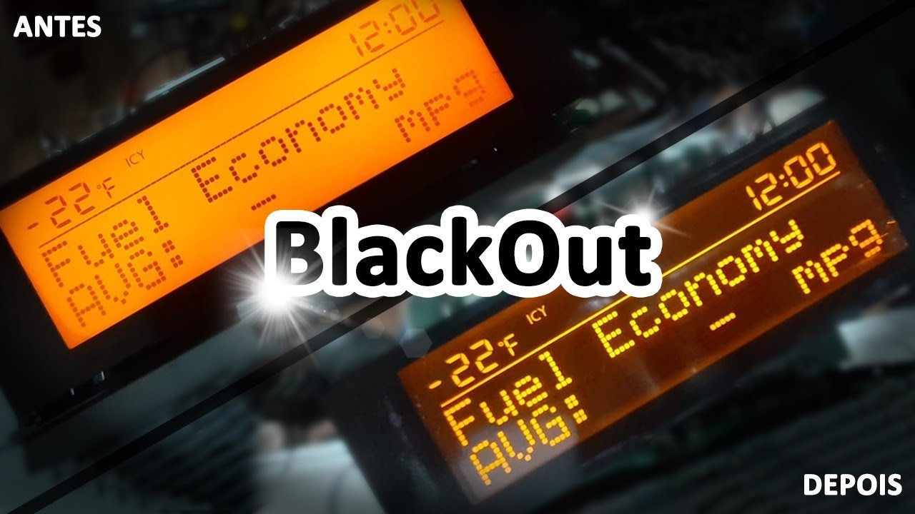 Painel Blackout como fazer