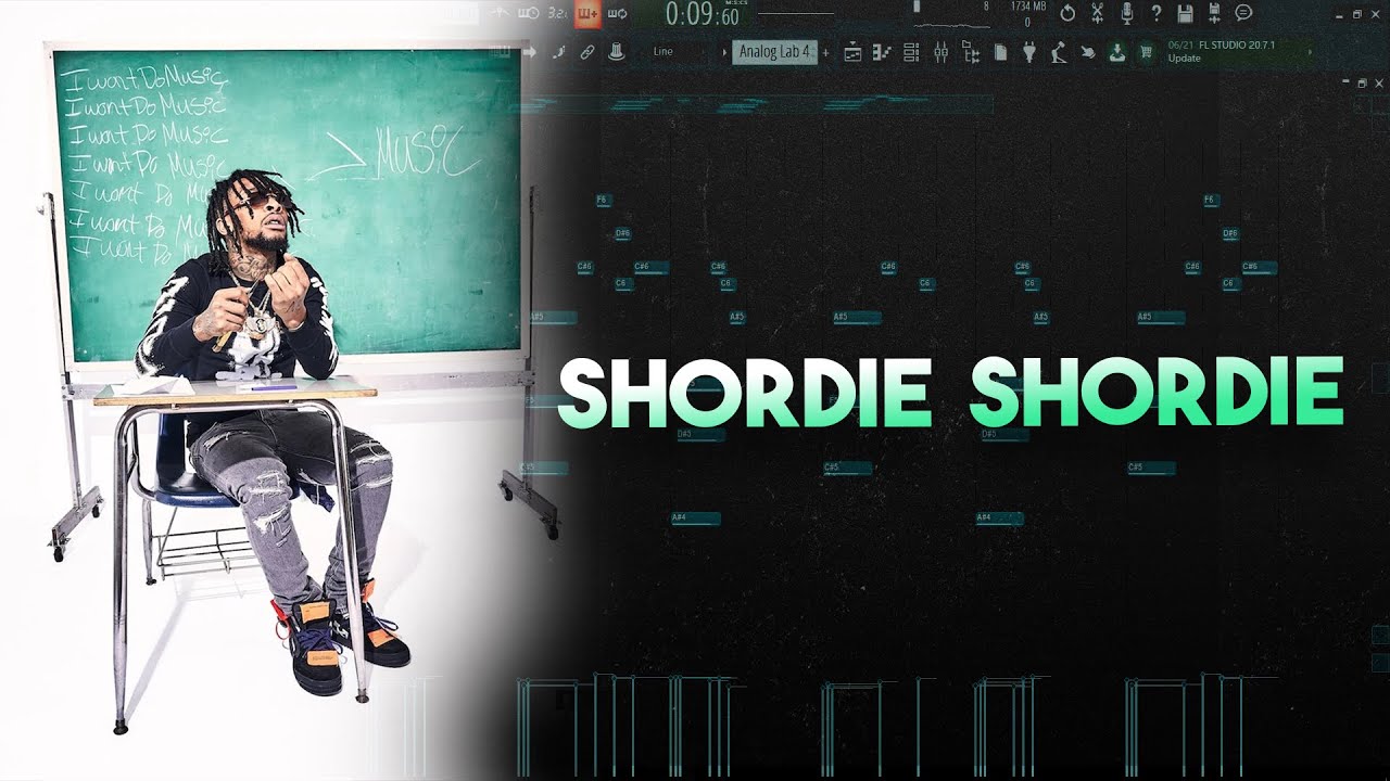 HOW TO MAKE SIMPLE BEATS FOR SHORDIE SHORDIE FROM SCRATCH | FL STUDIO TUTORIAL