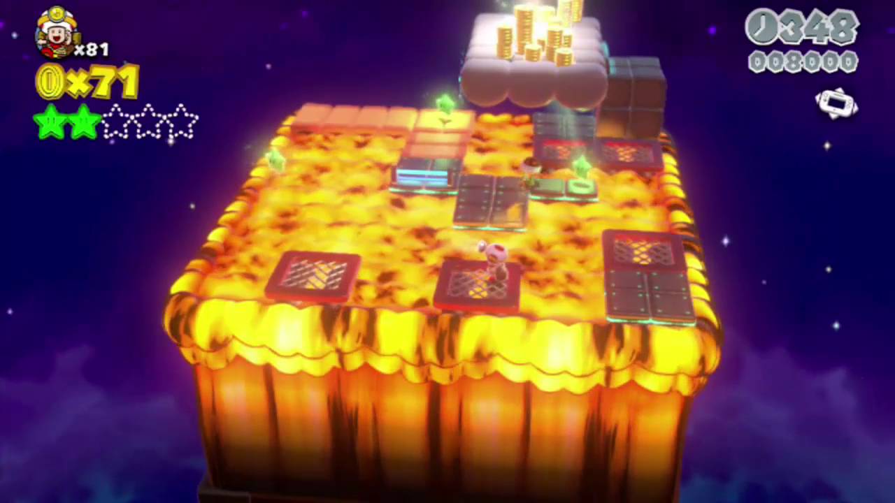 Super Mario 3D World - Krone-Kapitän Toad - Kapitän Toads feuriges Finale