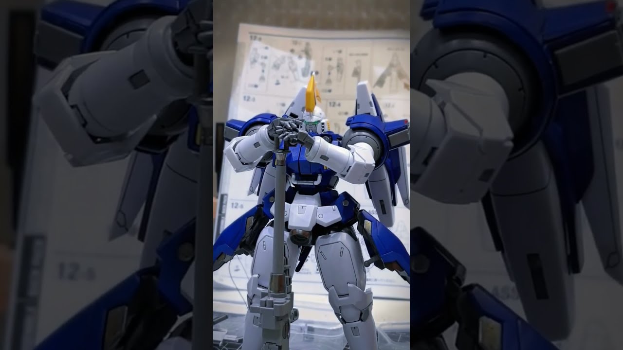 OZ-00MS2 Tallgeese II #gundam #gunpla #gunplacustom #gunplabuilder #shorts #gundamwing #tallgeese