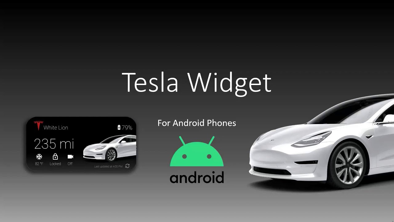 Tesla Widget for Android