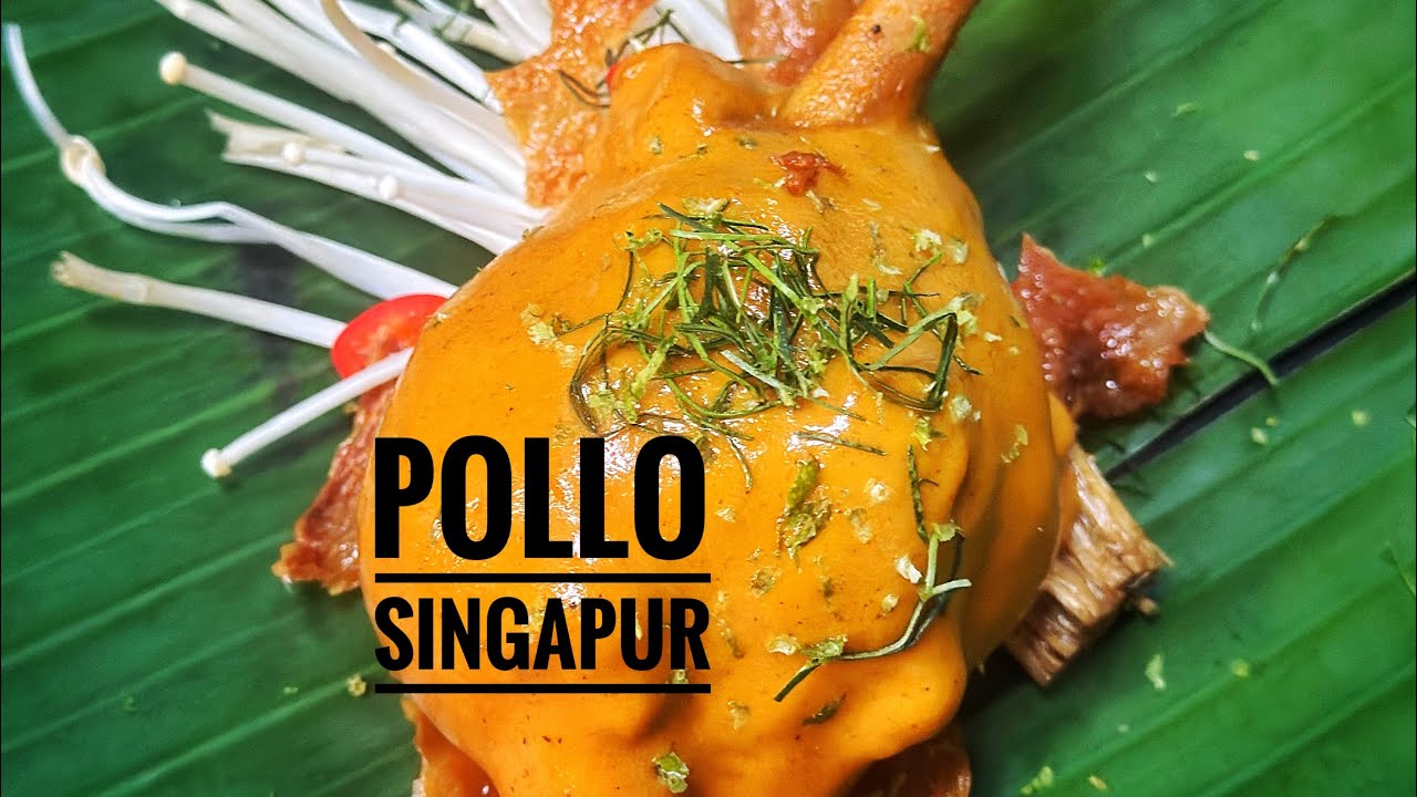 Receta de pollo Singapur 