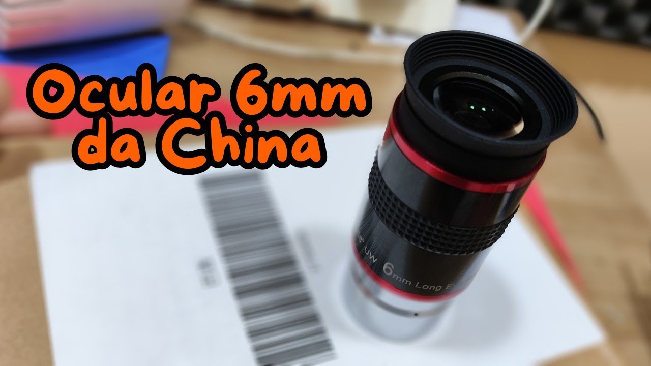 Ocular de 6mm svbony ultra wide da CHINA