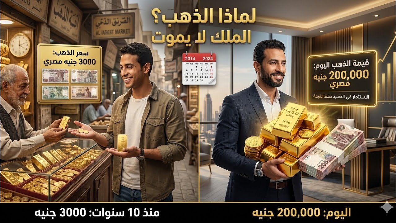 💬 قالولي بتشتري دهب؟! والنهارده بيسألوني أبدأ ازاي!