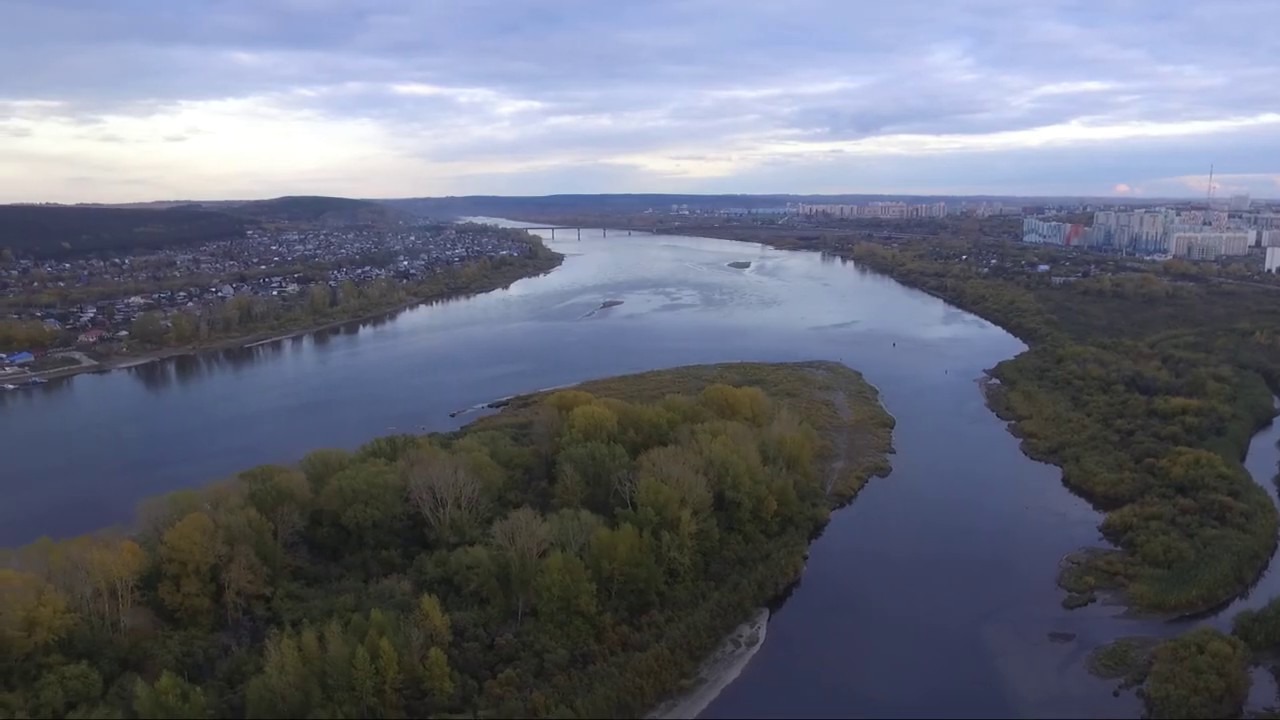 Кемерово с высоты птичьего полёта