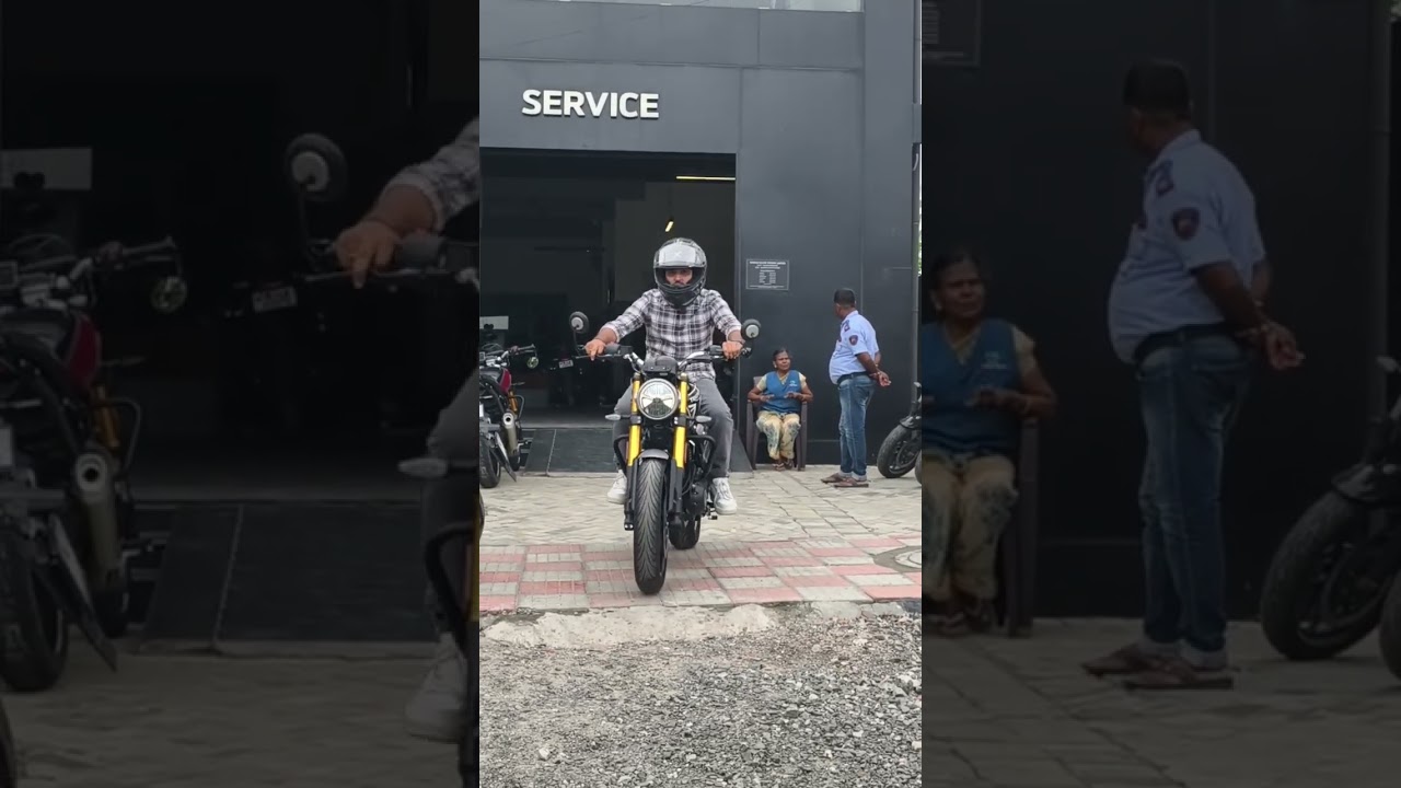 the speed 400 🖤 #speed400 #speed400review #speed #triumphindia #triumphspeed400 #bikedelivery #bike