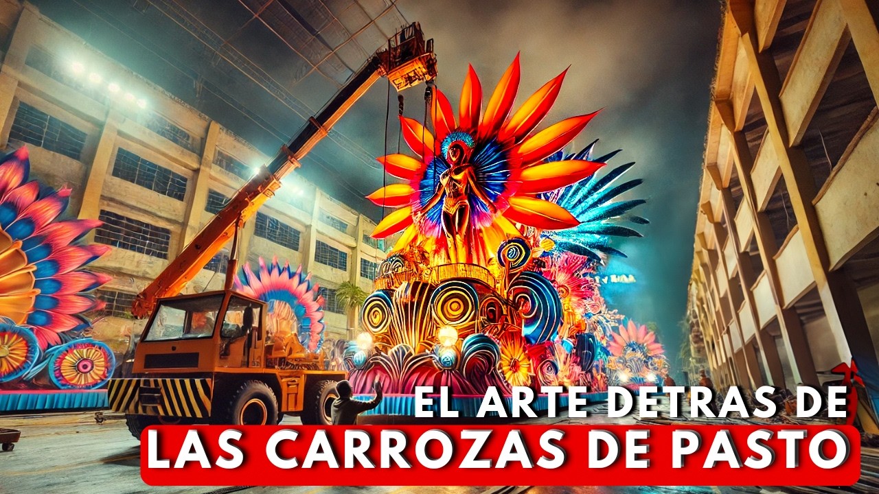 Así se CREAN las CARROZAS del CARNAVAL de PASTO 😱