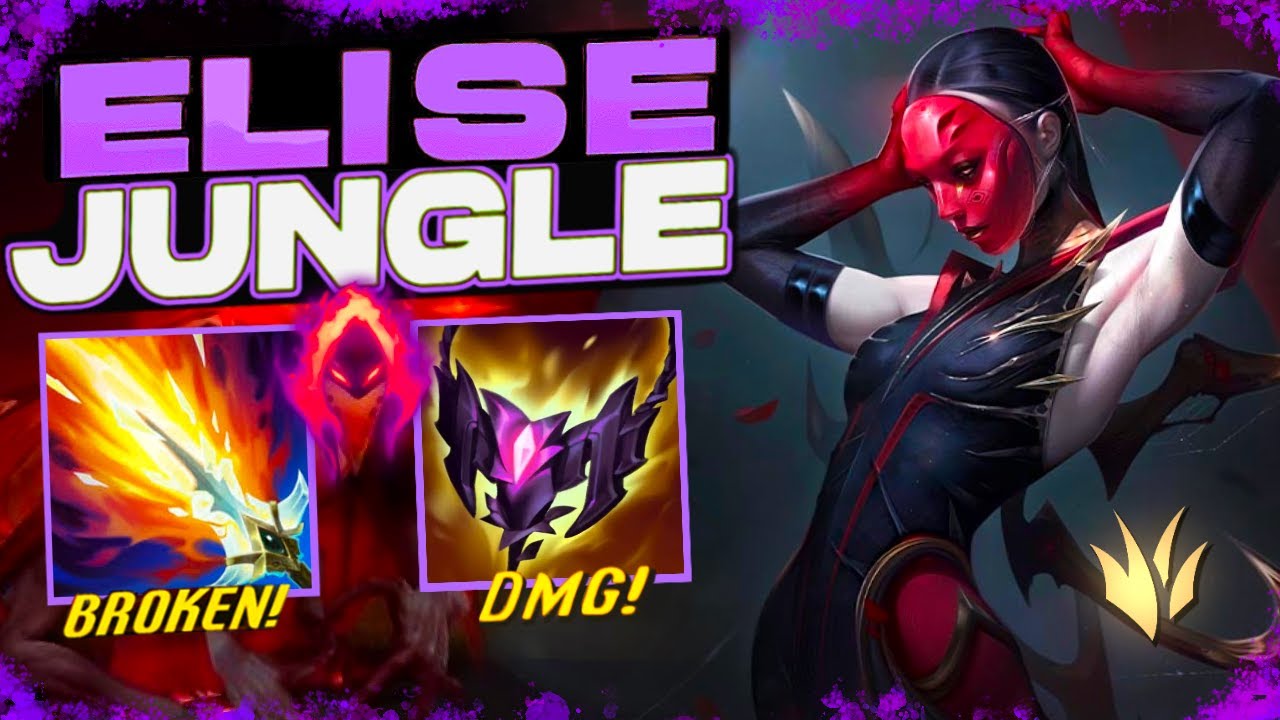 Elise Jungle NEW OP Jungler OneShot Burst BUILD | High ELO Indepth