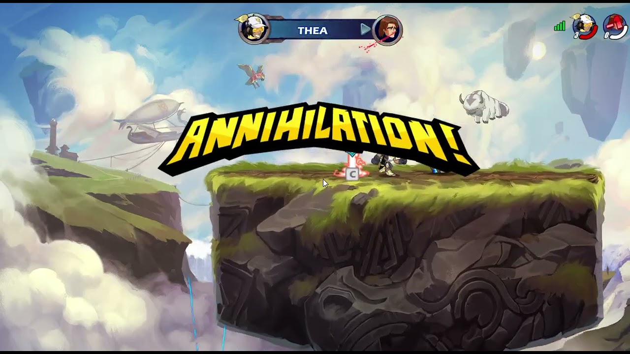 trying out brawlahalla for the first time ever