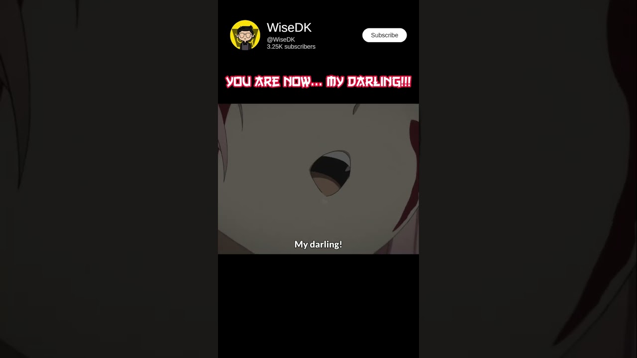 Darling in the Franxx Edit💕 #shorts #animeamv