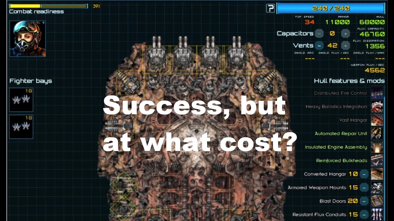 Starsector:Invictus Lowest Lowtech Vs. the Highest Hightech. (spoilers!)