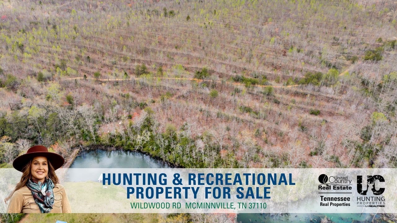 298 Acres of Unrestricted Hunting/Recreational Land for Sale in McMinnville, TN