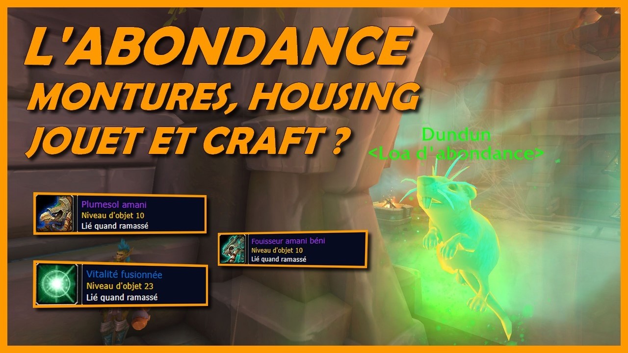 ABONDANCE, LE NOUVEL ÉVÉNEMENT RICHE EN RÉCOMPENSES ? (DONT 2 MONTURES)