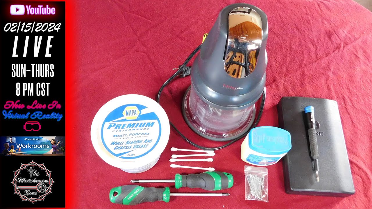 The Watchman News - Ninja Food Chopper Maintenance Repair - Disassembly & Lubrication