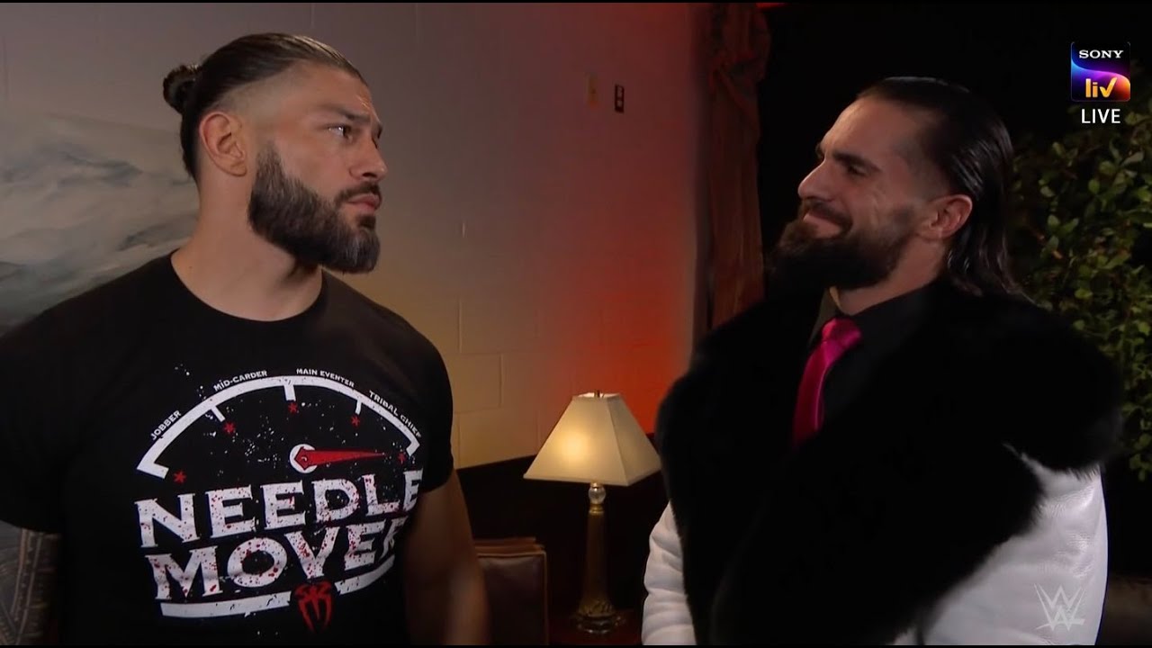 Seth Rollins takes on Roman Reigns - WWE Smackdown 1/7/22