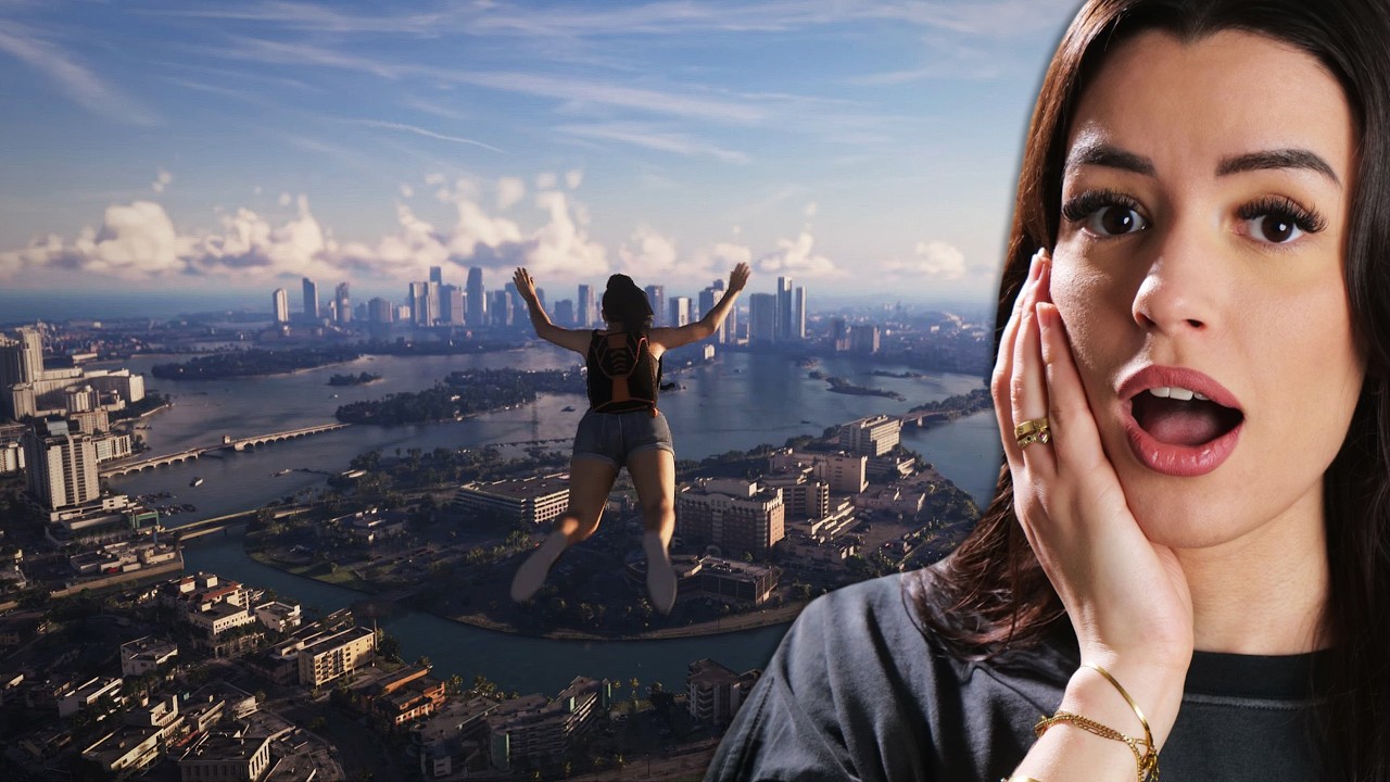 Nora Reacts to GTA 6 Extended Look Gameplay Reveal!