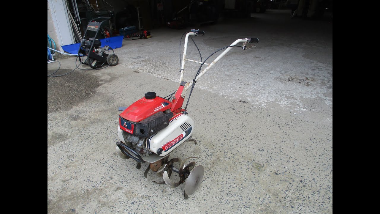 三菱 管理機 MM27 マイミニ GM90L 最大2.7馬力 後進ギア付き(10521) 動作テスト