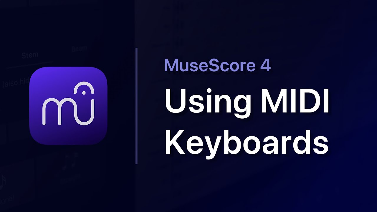 MuseScore за считанные минуты: использование MIDI-клавиатур