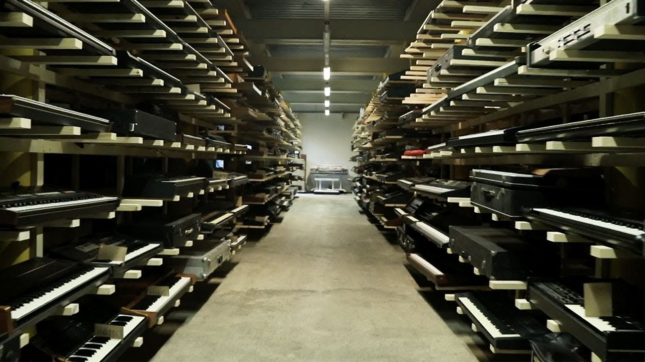Visite du plus grand centre de synthés du monde