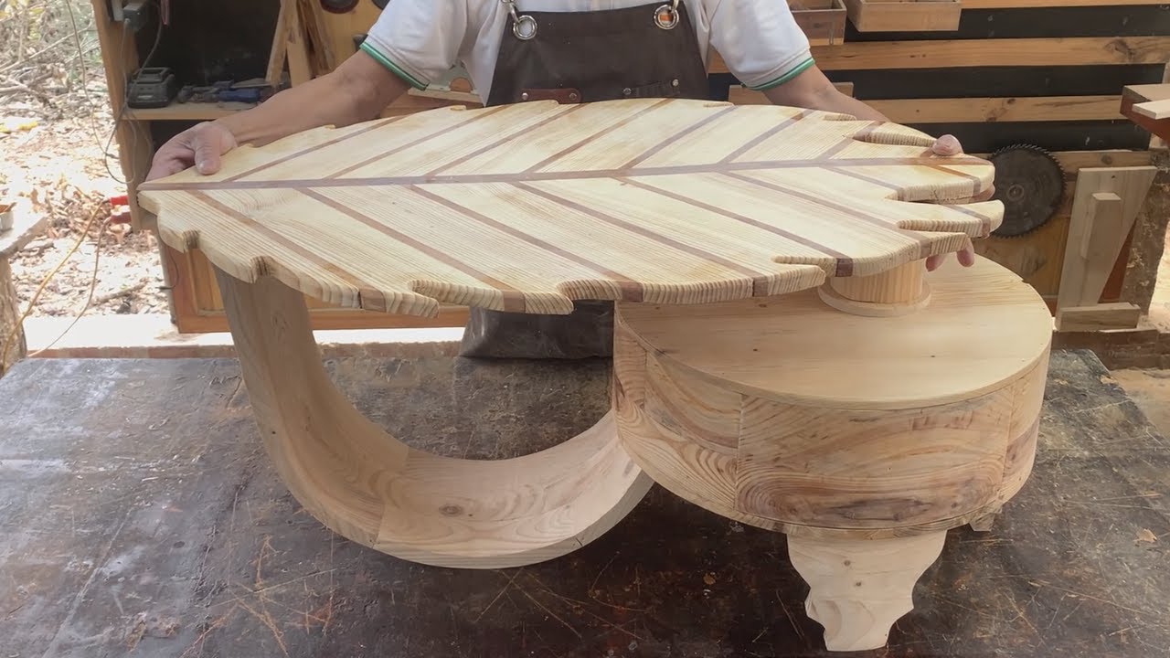 How To Make A Coffee Table From Recycled WoWood/ Unique Ideas, Stylish And Eco-friendly